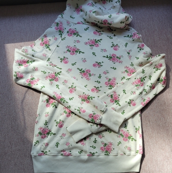 Pam & Gela Imagine Sweatshirt in Vanilla Bean SZ XS - Picture 4 of 7